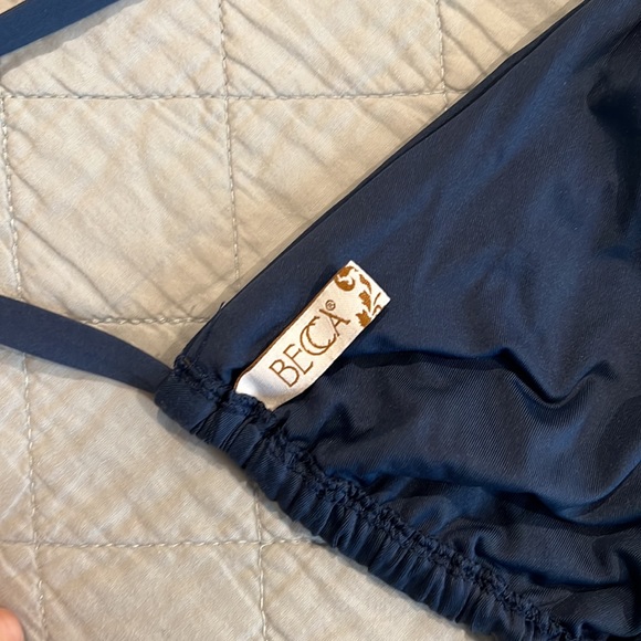 BECCA Indigo string bikini top - Picture 3 of 3